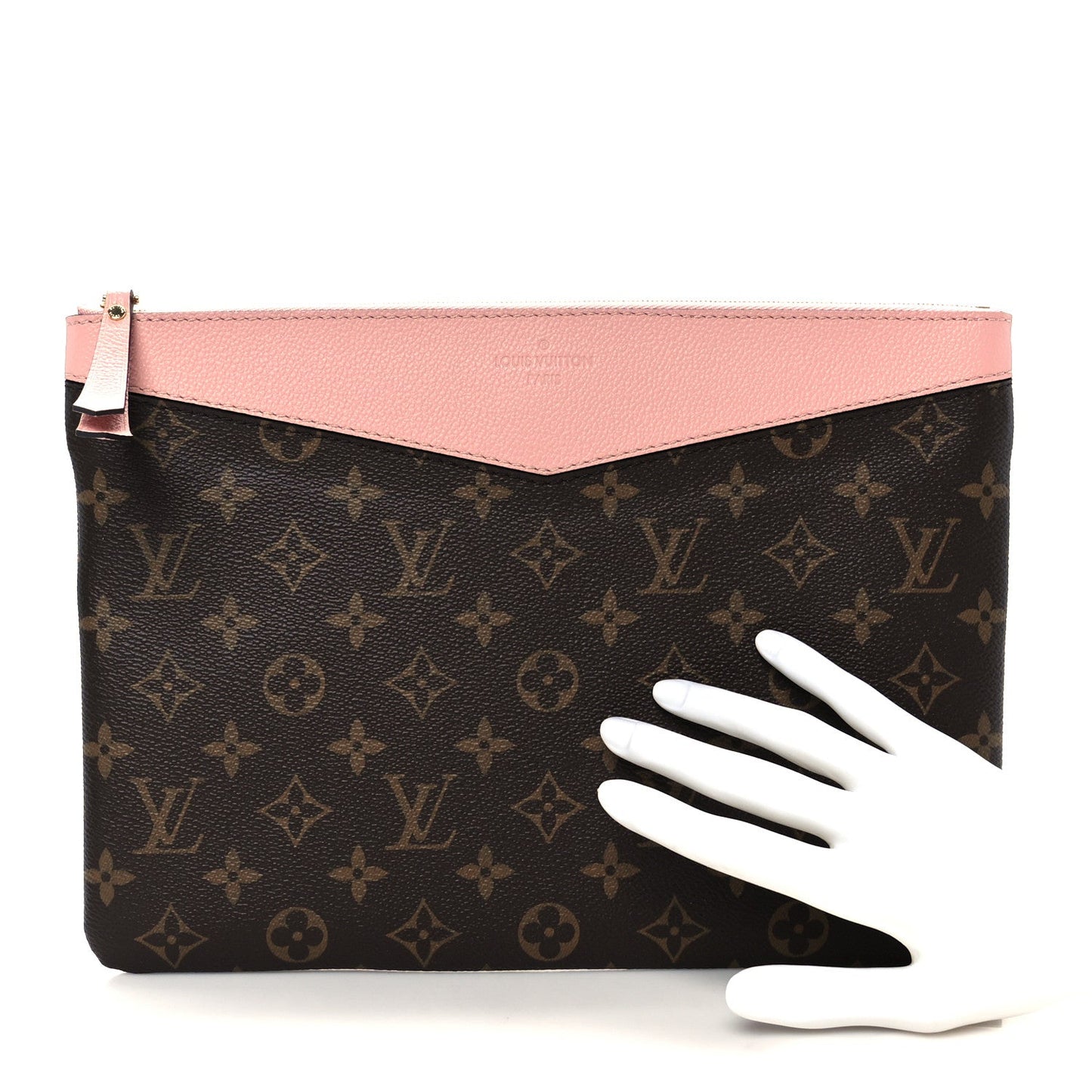 Louis Vuitton Monogram Daily Pouch Rose Poudre