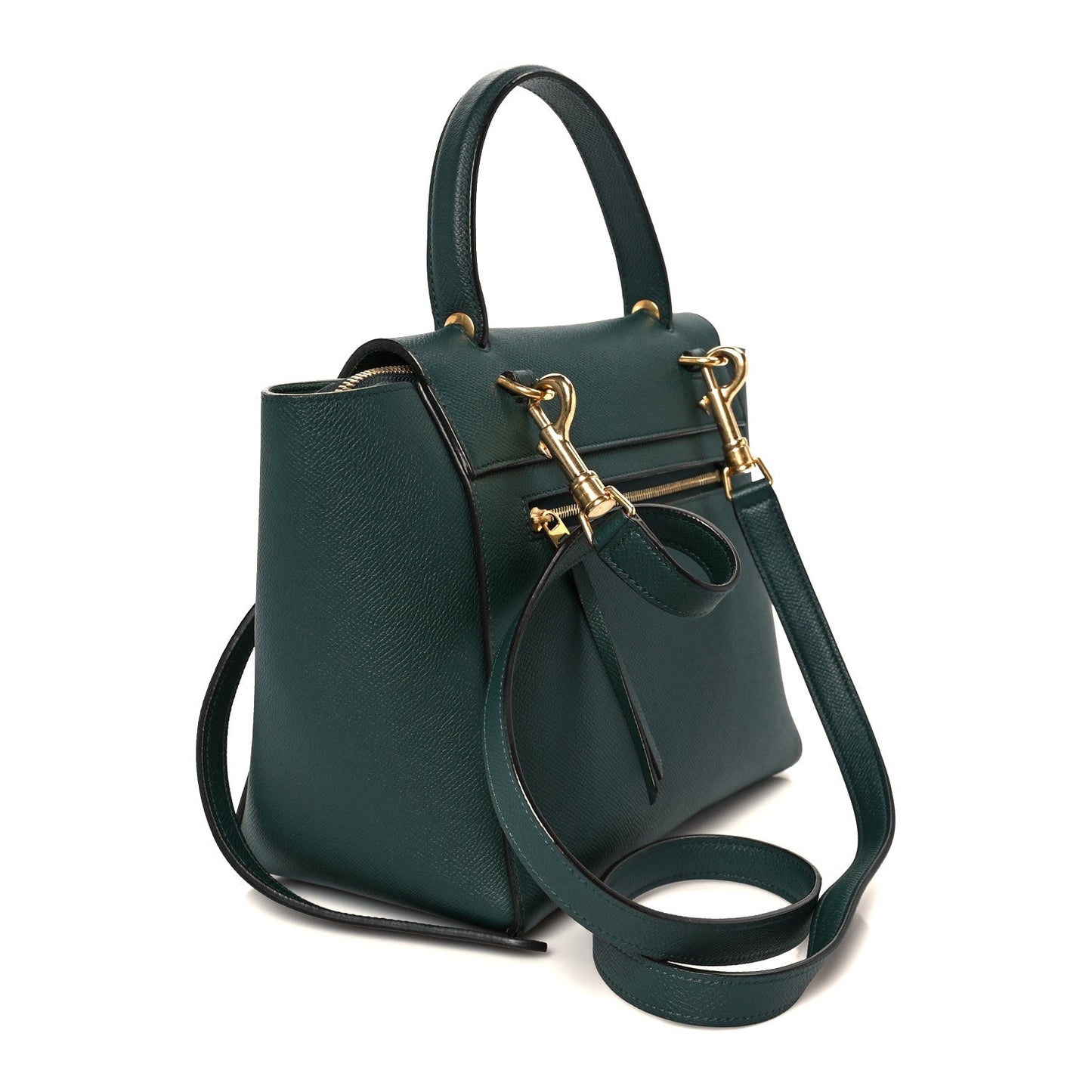 Celine Grained Calfskin Micro Belt Bag Amazone