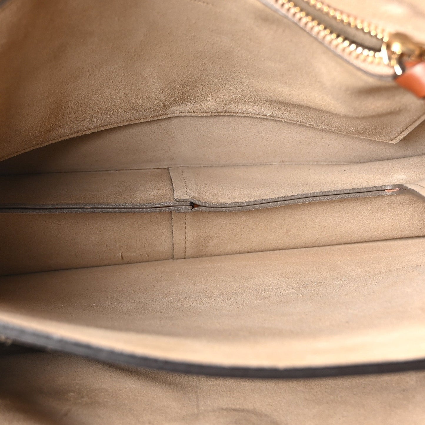 Chloe Suede Calfskin Medium Faye Shoulder Bag Tobacco