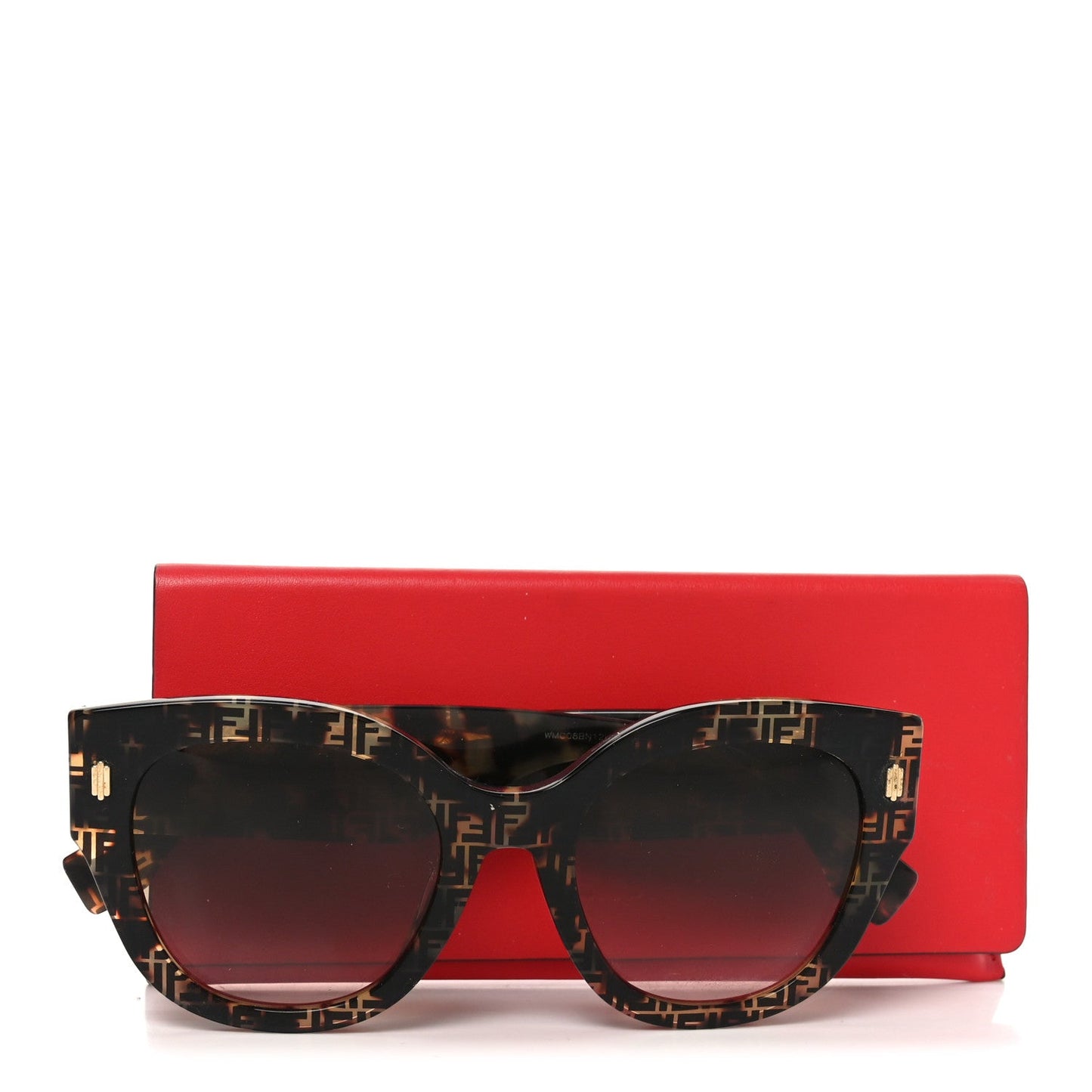 Fendi Acetate Fendi Roma Cat Eye Sunglasses FF 0435/S  Havana