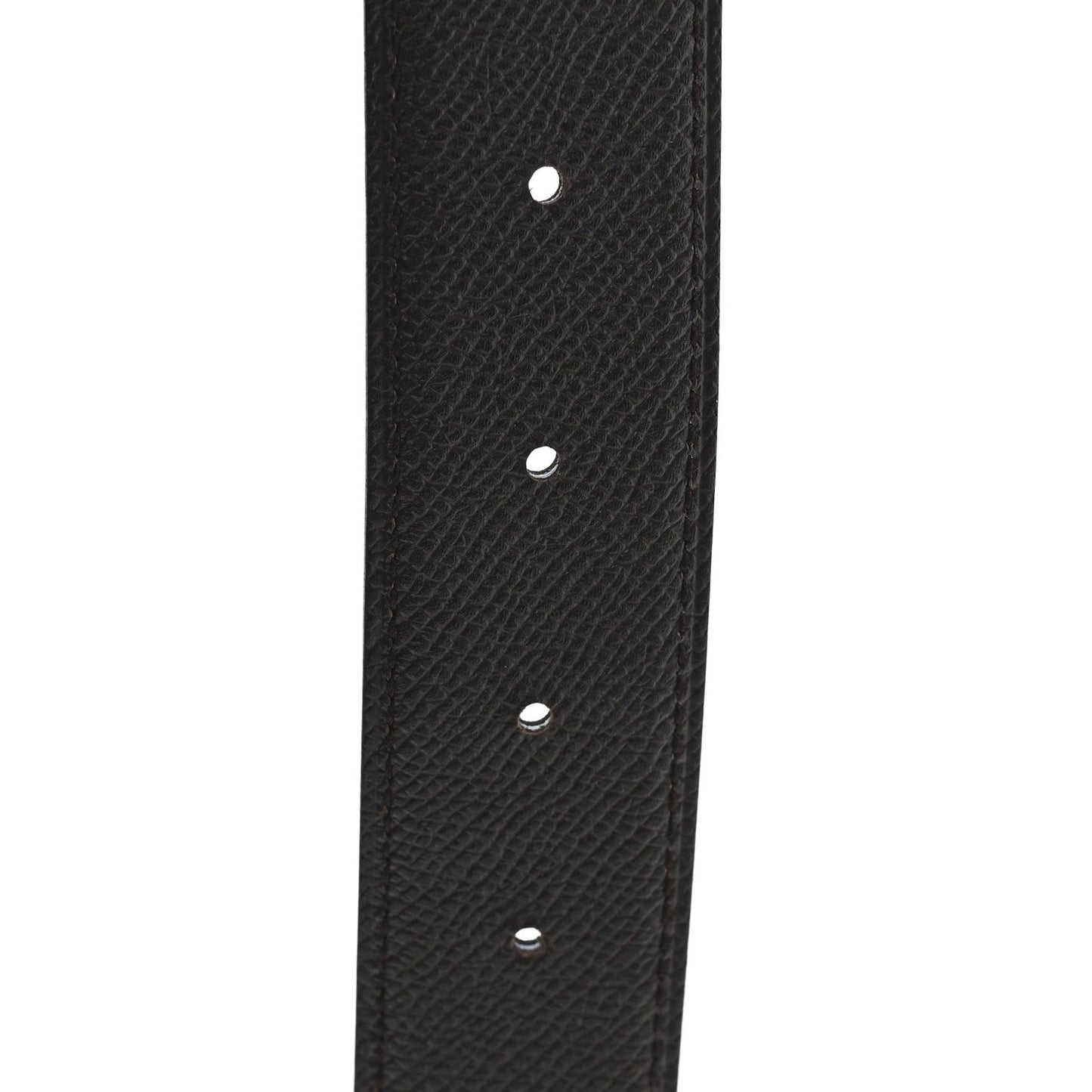 Hermes Epsom Swift 32mm Collier De Chien Belt 75 Black