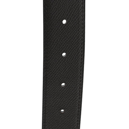Hermes Epsom Swift 32mm Collier De Chien Belt 75 Black