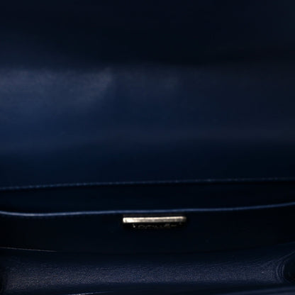 Chanel Lambskin Tile Medium Mosaic Boy Flap Navy Multicolor