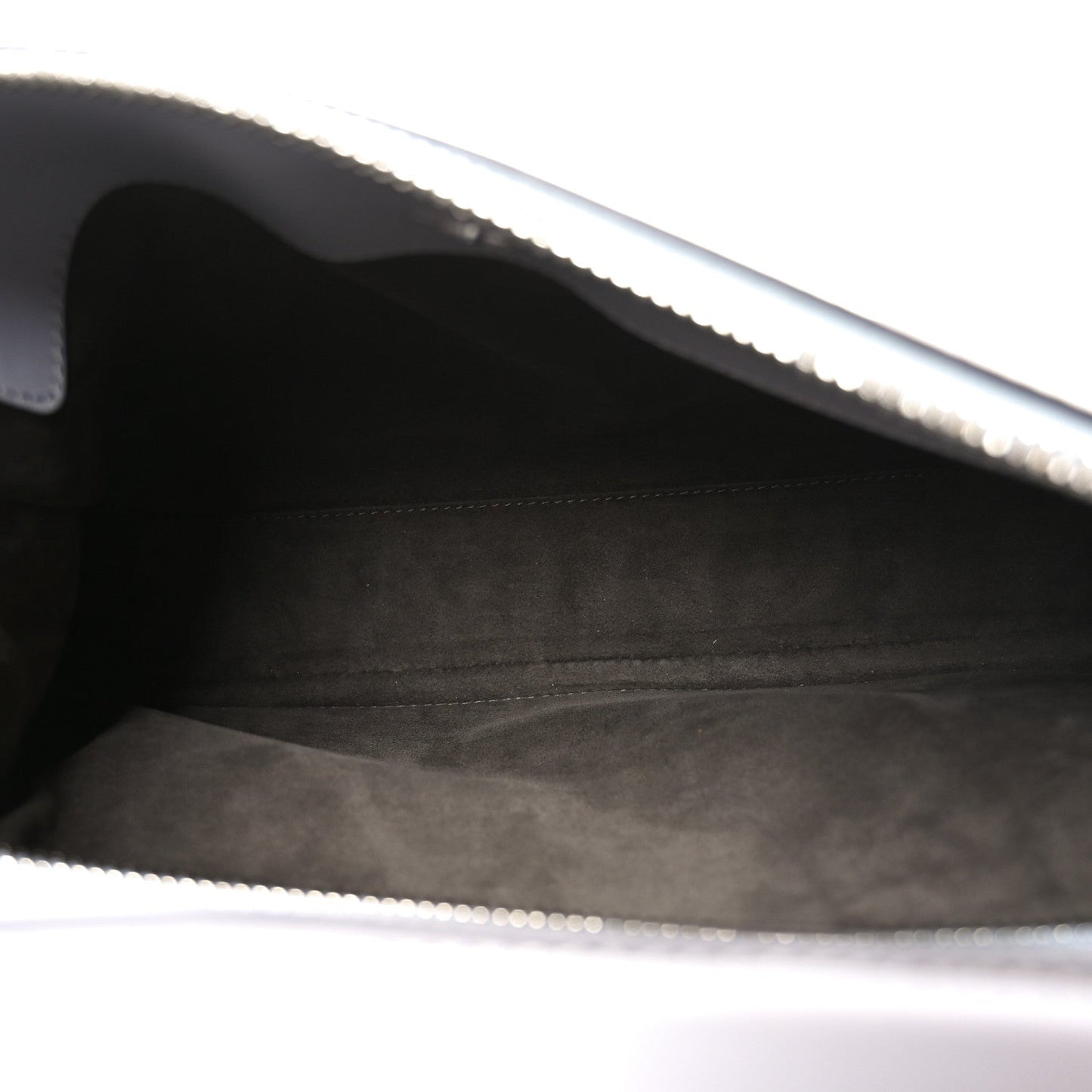 Fendi Vitello Baltico Dolce DotCom Satchel Ardesia