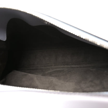 Fendi Vitello Baltico Dolce DotCom Satchel Ardesia