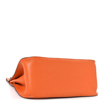 Hermes Taurillon Clemence Jypsiere 28 Orange