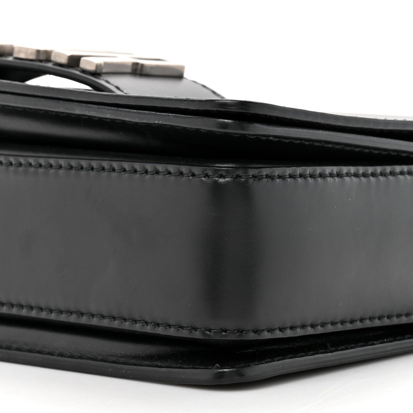 Christian Dior Smooth Calfskin Dio(r)evolution Flap Bag Black