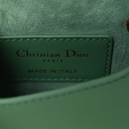 Christian Dior Box Calfskin Micro Bobby Bag Sage Green
