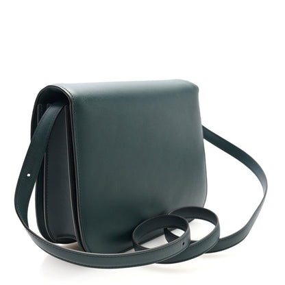 Celine Box Calfskin Medium Classic Box Flap Bag Amazone