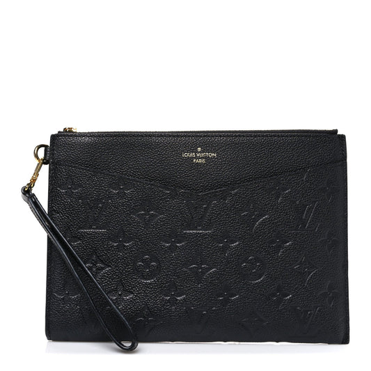 Louis Vuitton Empreinte Pochette Melanie MM Black