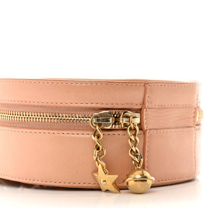 Chanel Glazed Calfskin Round As Earth Evening Bag Beige