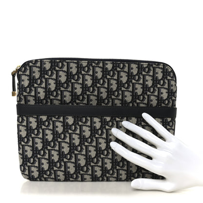Christian Dior Oblique Travel Set Navy Blue