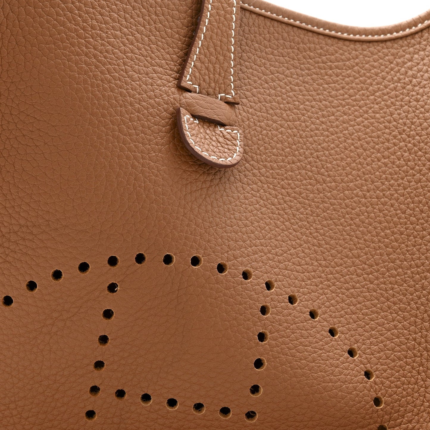 Hermes Taurillon Clemence EVELYNE III PM Gold