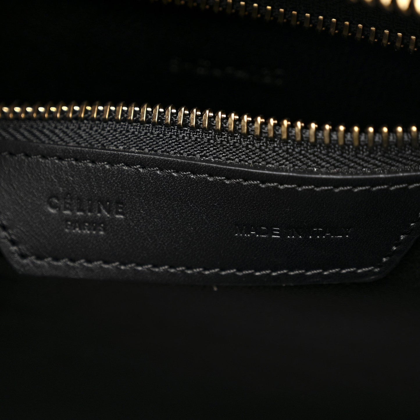 Celine Baby Grained Calfskin Nubuck Micro Tri-Color Luggage Medium Blue