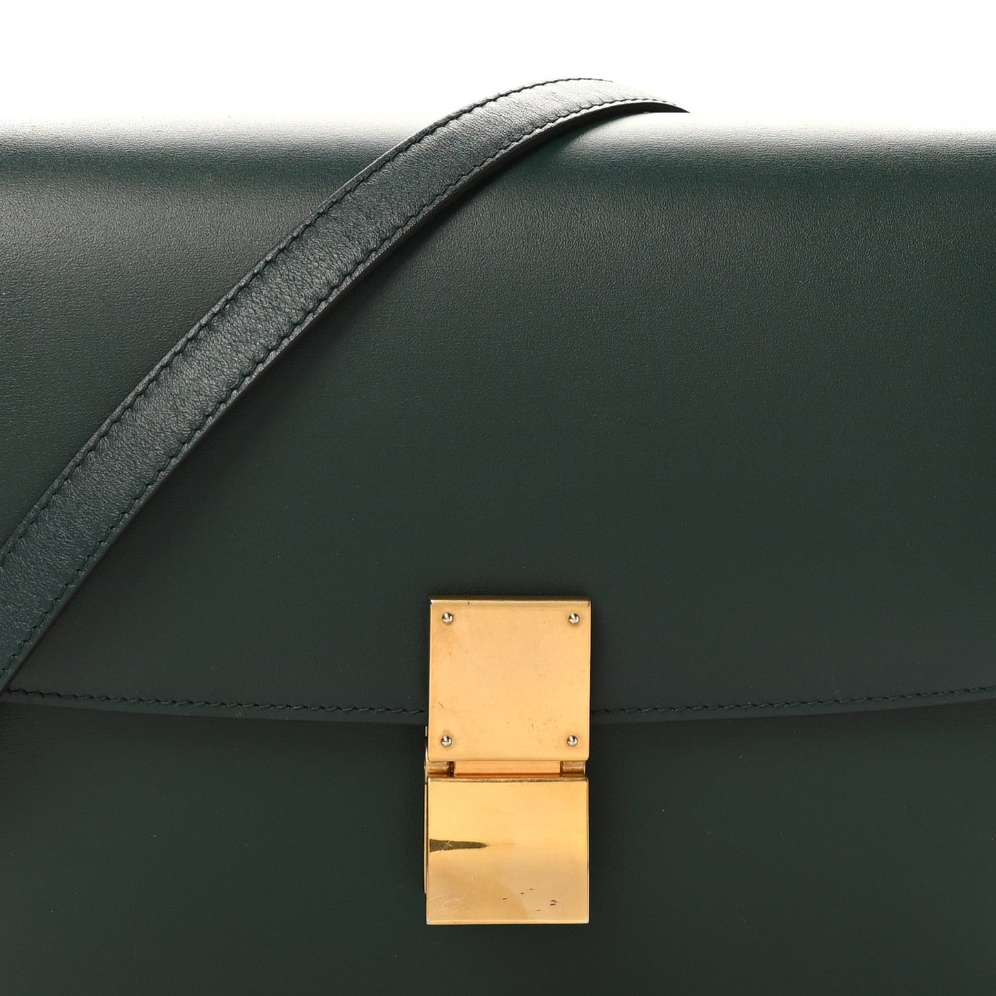 Celine Box Calfskin Classic Box Medium Flap Bag Amazone