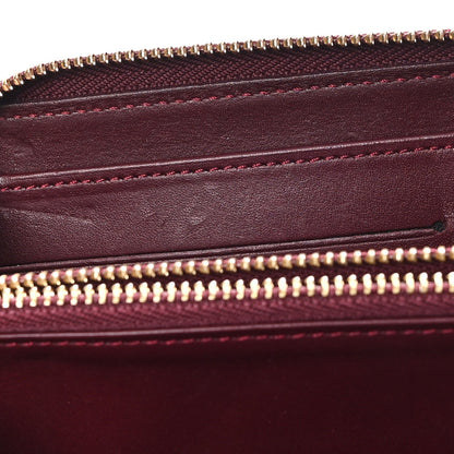 Louis Vuitton Vernis Zippy Wallet Rouge Fauviste