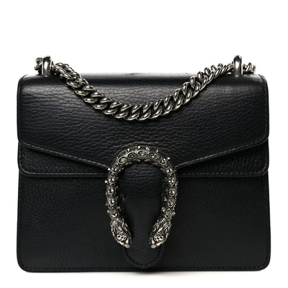Gucci Calfskin Mini Dionysus Shoulder Bag Black