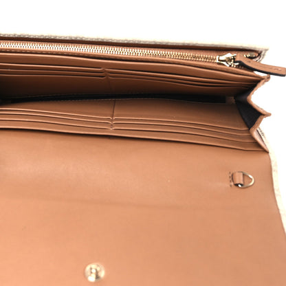 Gucci Soft Microguccissima Dice Chain Wallet Beige