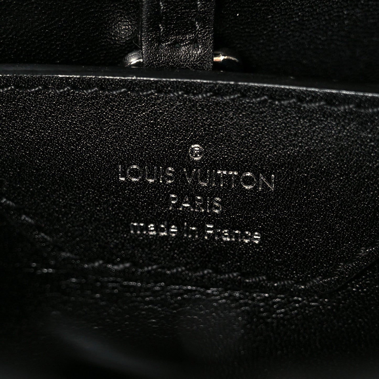 Louis Vuitton Calfskin Karung Beaded Shanghai Skyline Capucines BB Black