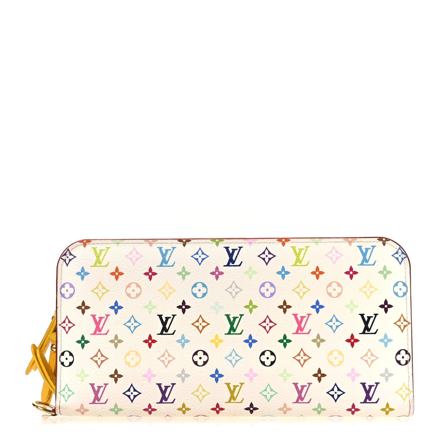Louis Vuitton Monogram Multicolor Insolite Wallet White Citron