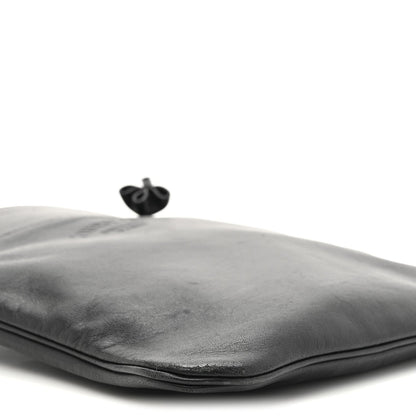 Hermes Milo Lambskin Swift Mini Aline Black