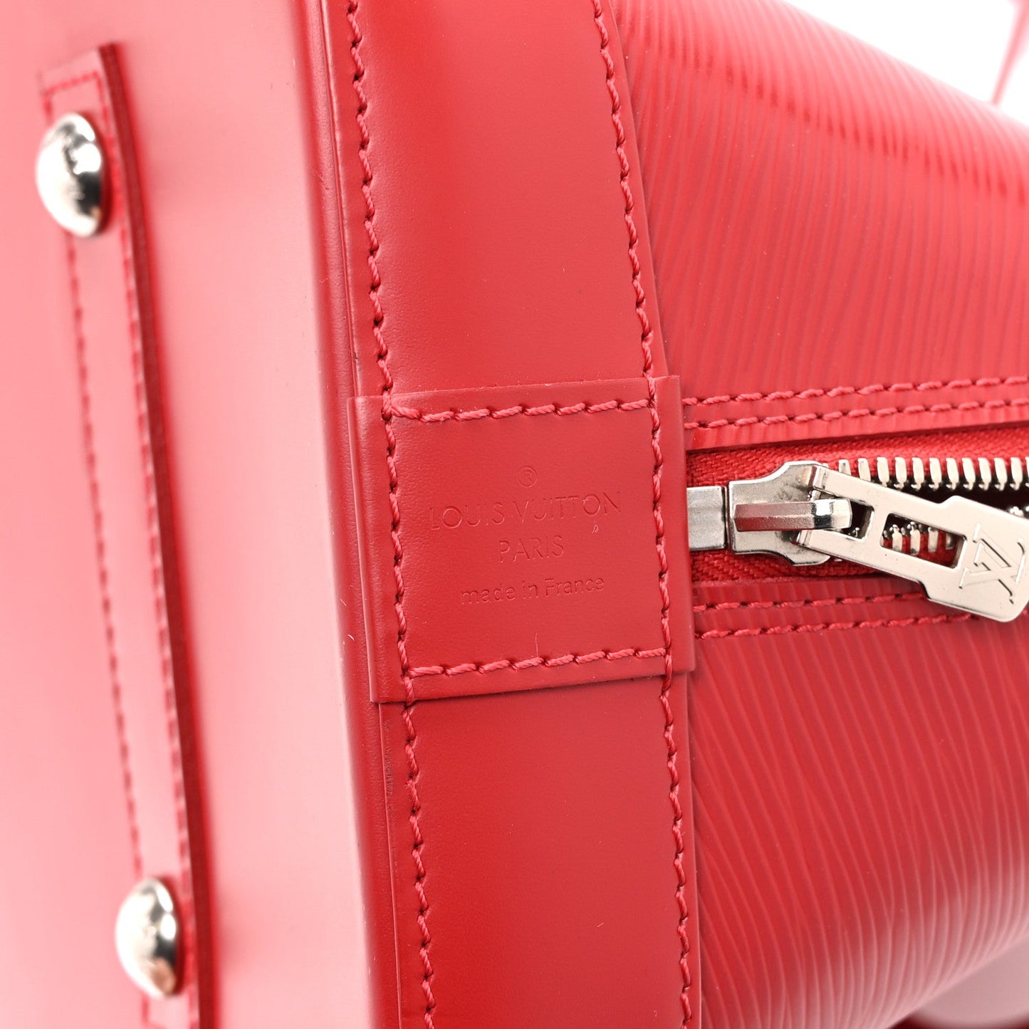 Louis Vuitton Epi Alma GM Carmine