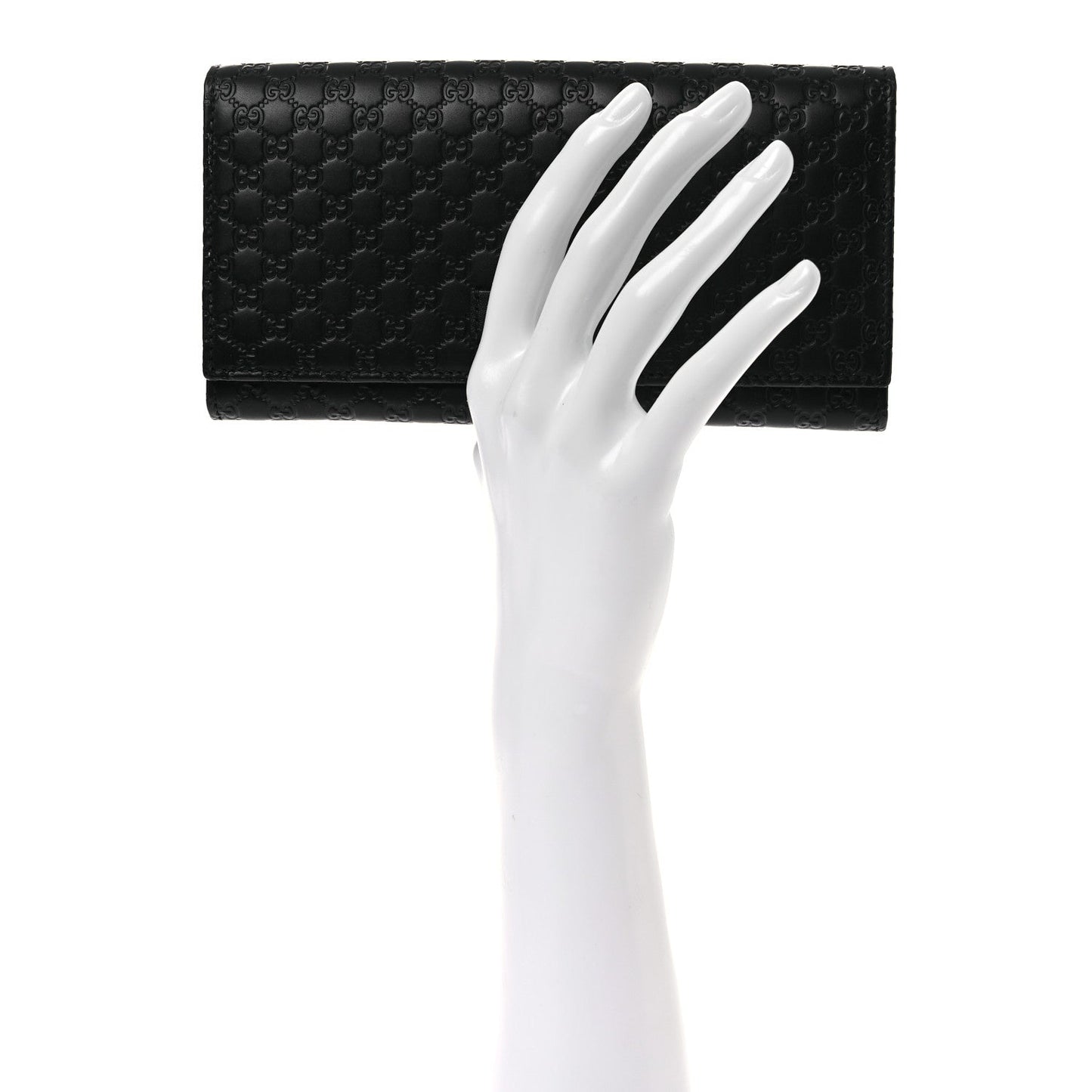 Gucci Soft Microguccissima Continental Wallet Black