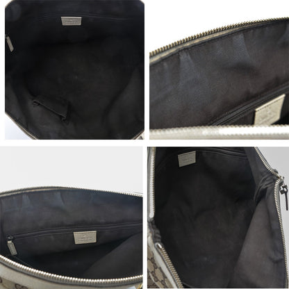 Gucci Monogram Medium Abbey Tote Off White