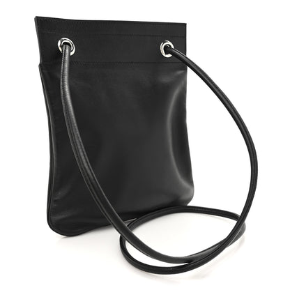Hermes Milo Lambskin Swift Mini Aline Black