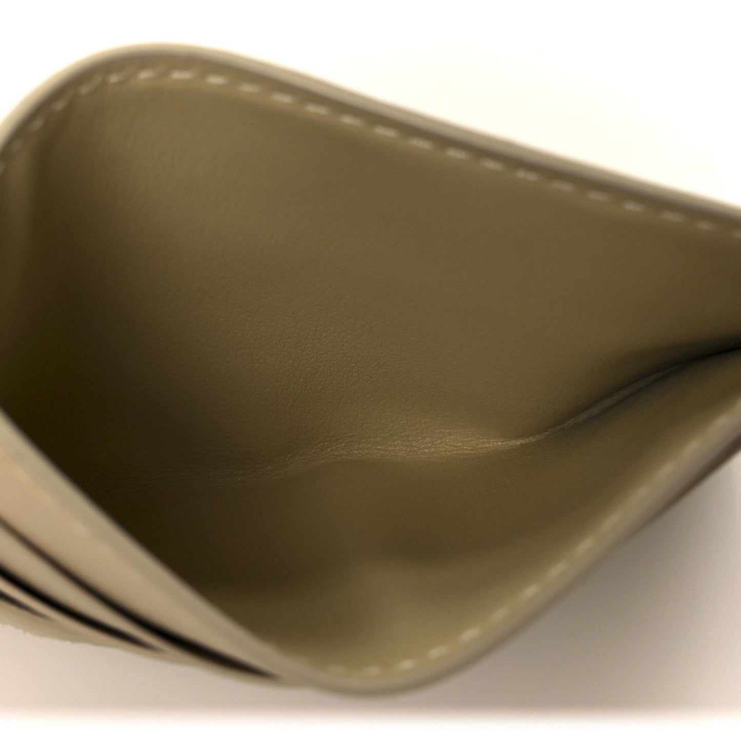 Bottega Veneta Nappa Intrecciato Card Holder Porridge