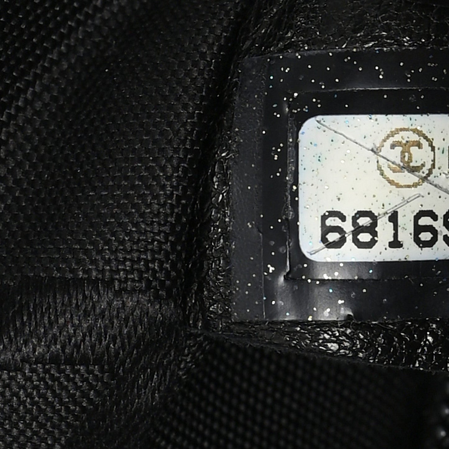 Chanel Calfskin Wild Stitch Vertical Top Handle Bag Black