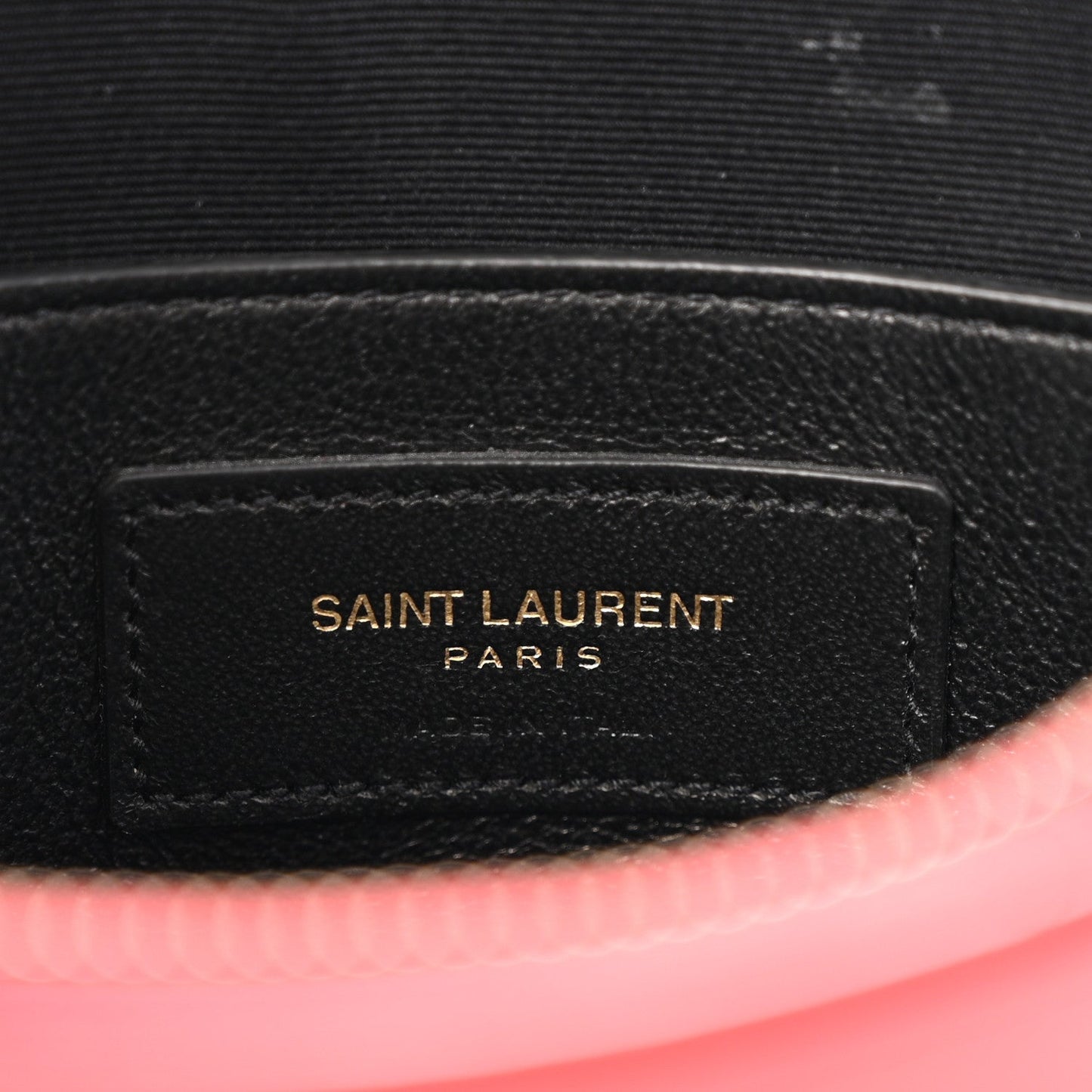 Saint Laurent Patent Heart Monogram Crossbody Red