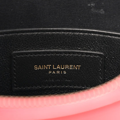 Saint Laurent Patent Heart Monogram Crossbody Red