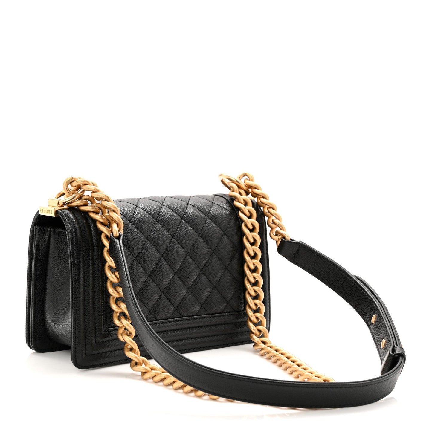 Chanel Caviar Quilted Small Boy Flap Black