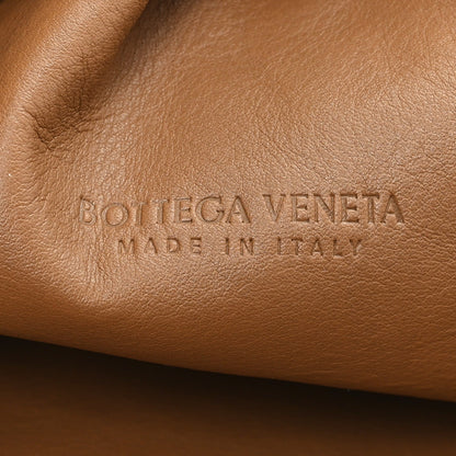 Bottega Veneta Smooth Butter Calf The Pouch Oversized Clutch Teak