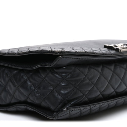 Chanel Calfskin Large Boy Reverso Flap Black