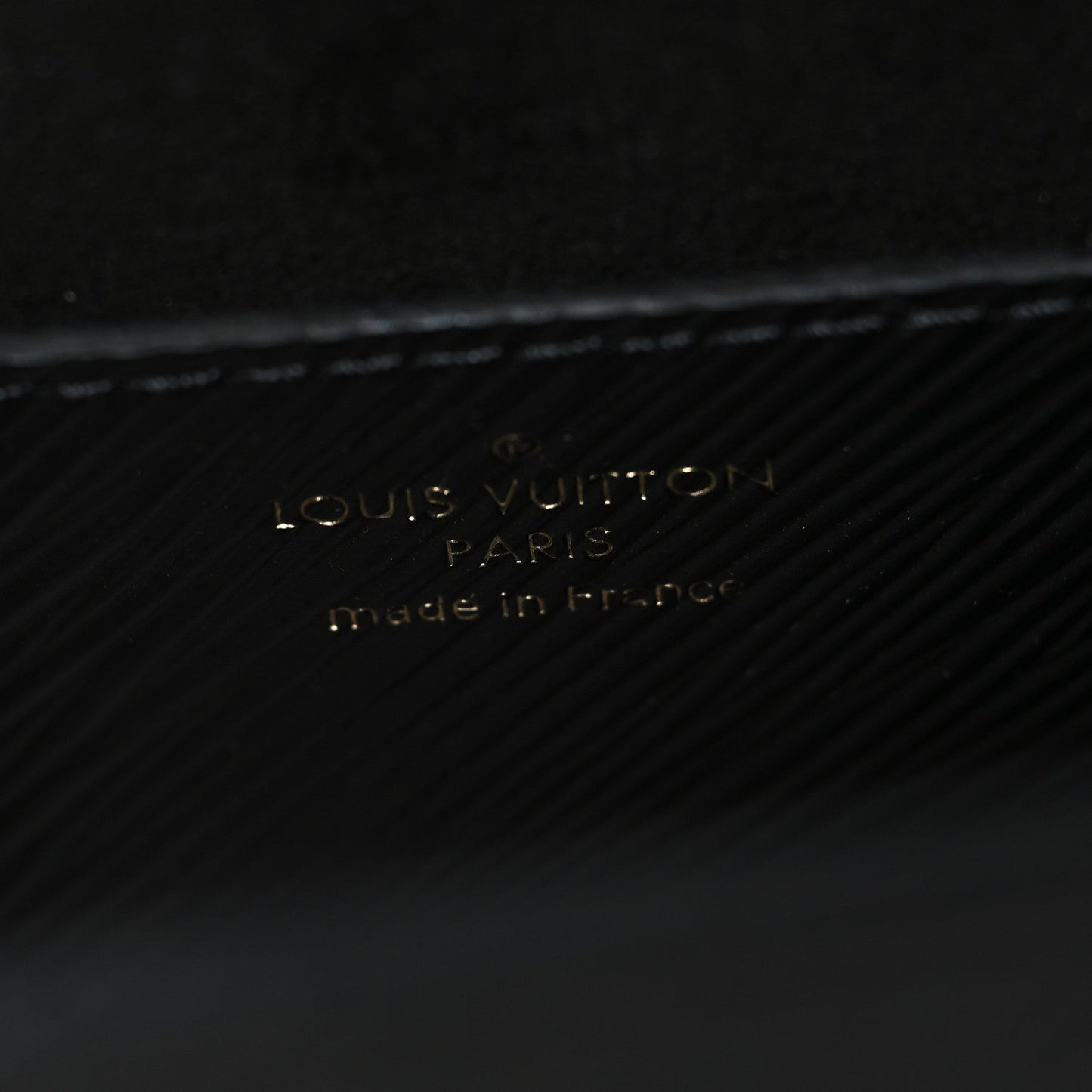 Louis Vuitton Epi Flowers Twist Shoulder Bag MM  Black