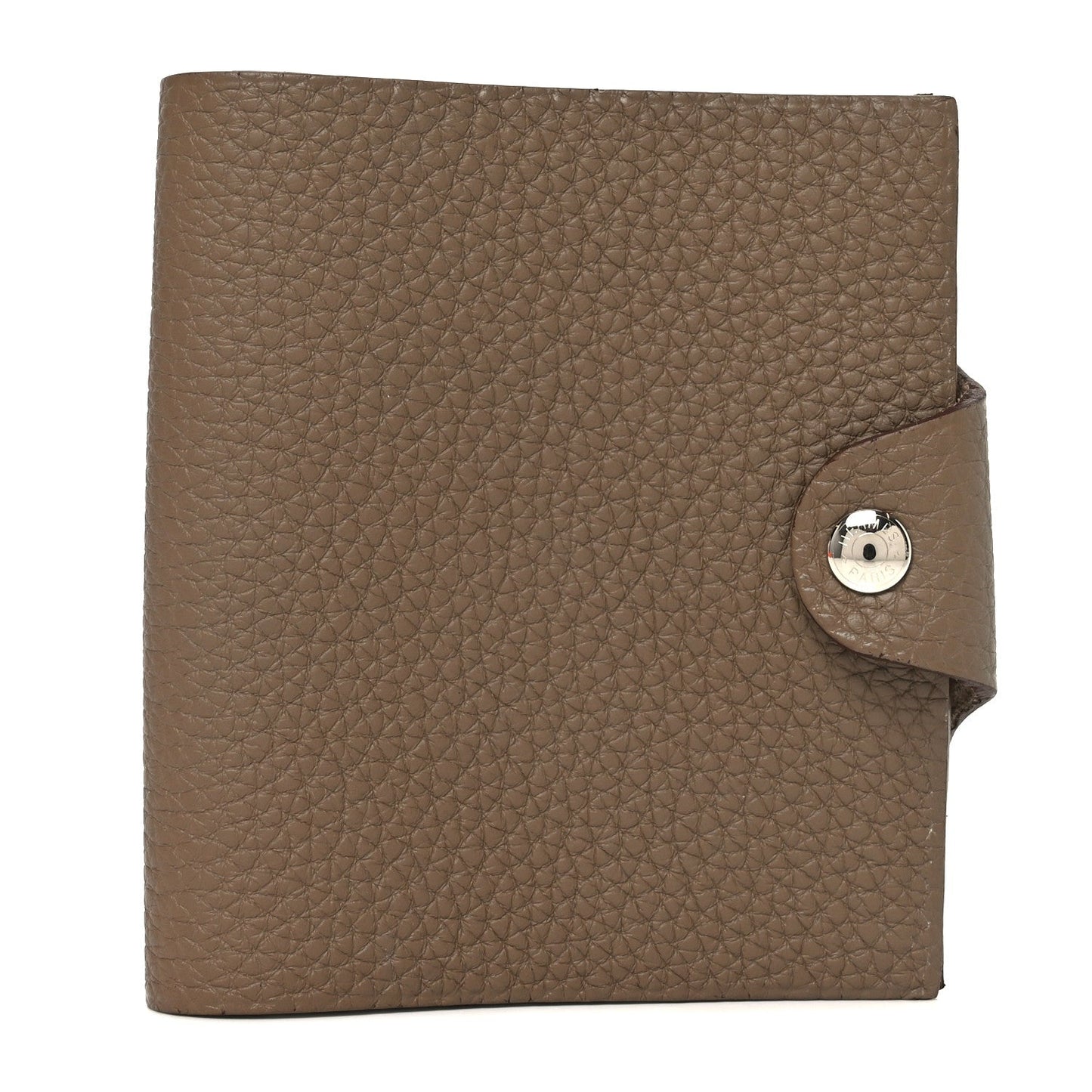 Hermes Togo Ulysse Mini Notebook Etoupe
