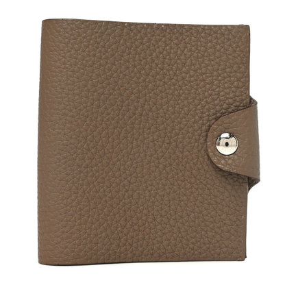 Hermes Togo Ulysse Mini Notebook Etoupe