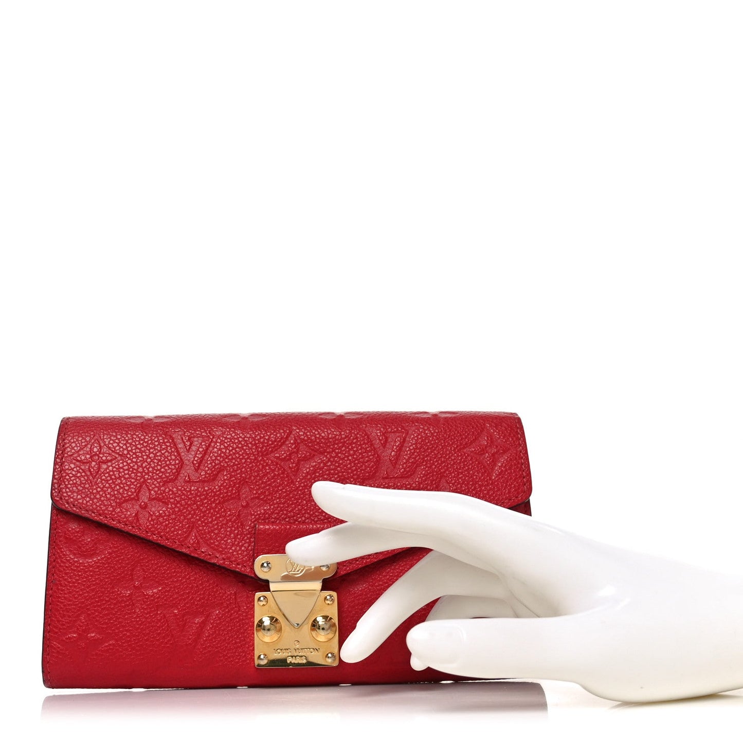 Louis Vuitton Empreinte Metis Wallet Scarlet