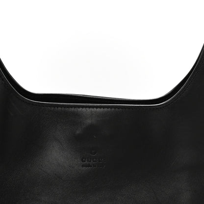 Gucci Calfskin Hobo Bag Black