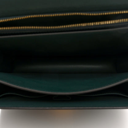 Celine Box Calfskin Medium Classic Box Flap Bag Amazone