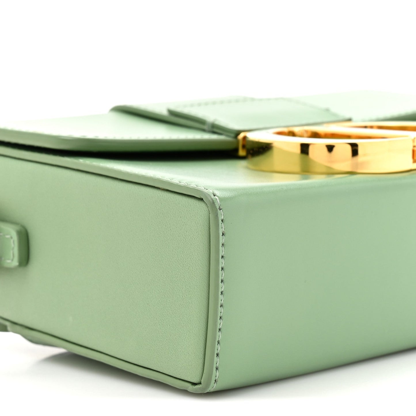 Christian Dior Box Calfskin 30 Montaigne Box Bag Mint Green