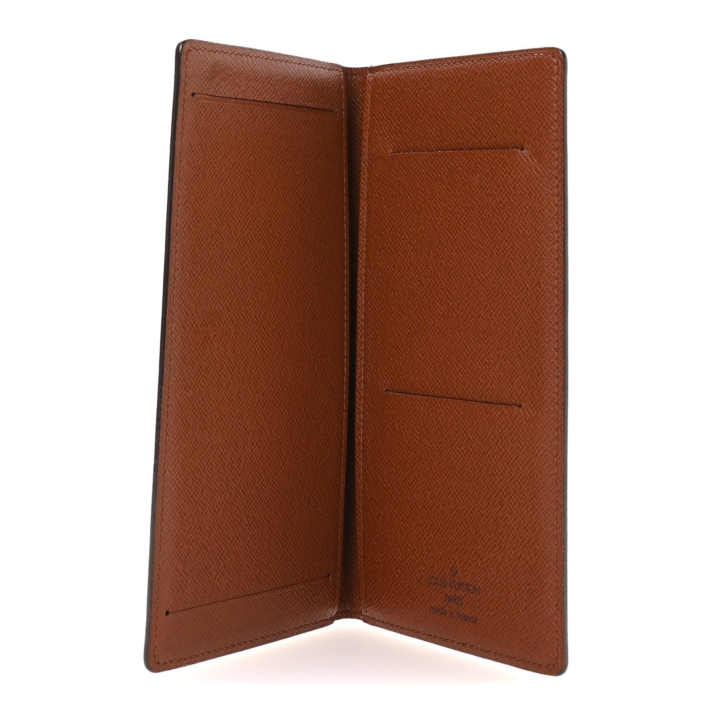 Louis Vuitton Monogram Checkbook Holder Case Wallet