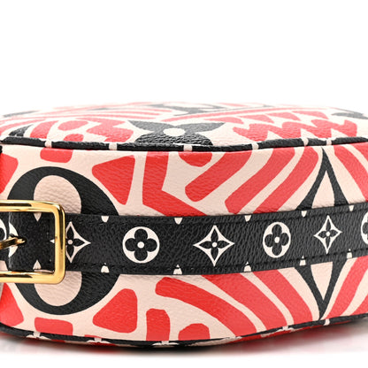 Louis Vuitton Monogram Giant Crafty Boite Chapeau Souple PM Creme Rouge Black