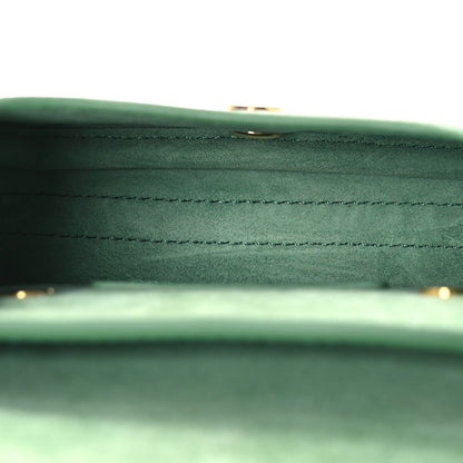 Christian Dior Box Calfskin Micro Bobby Bag Sage Green