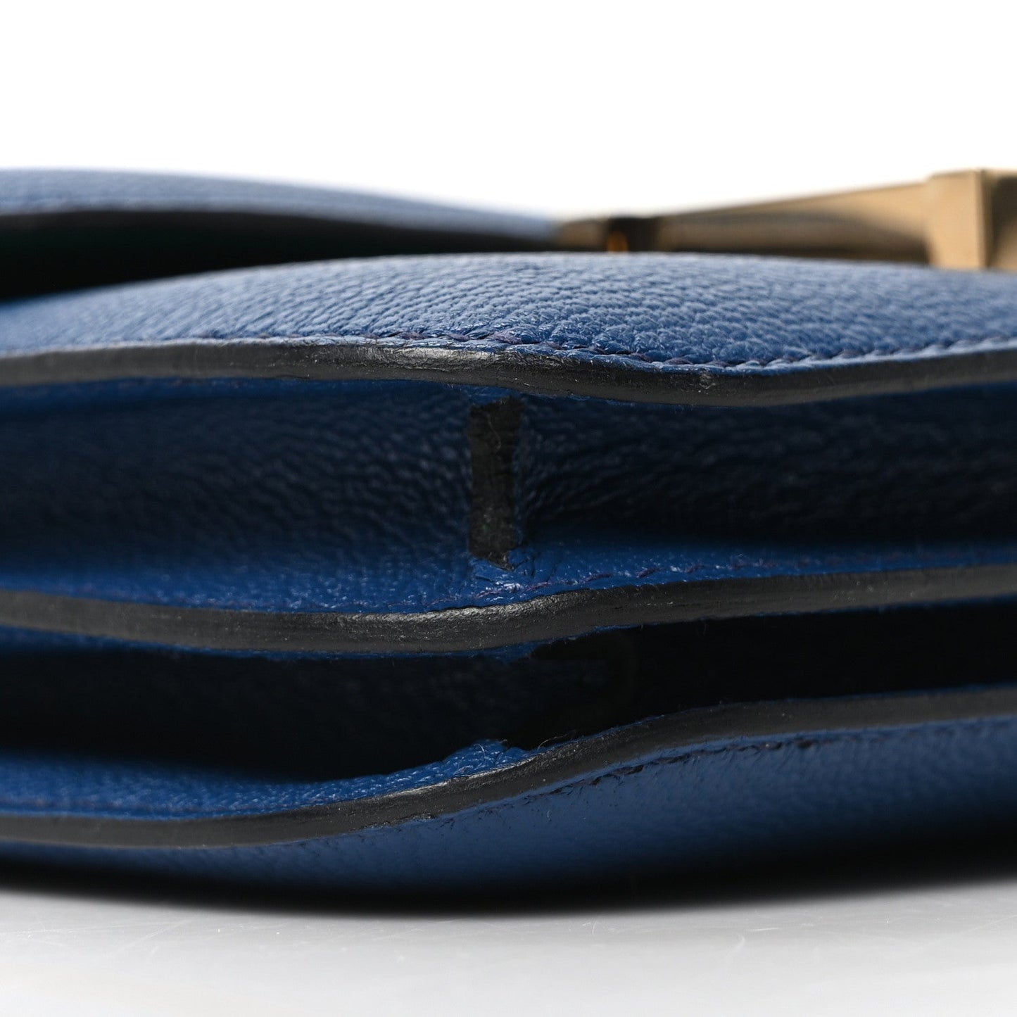 Hermes Chevre Mysore Verso Constance 18 Blue Saphir Menthe