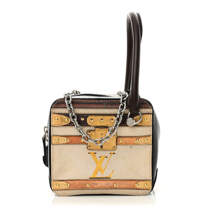Louis Vuitton Transformed Canvas Time Trunk Square Bag