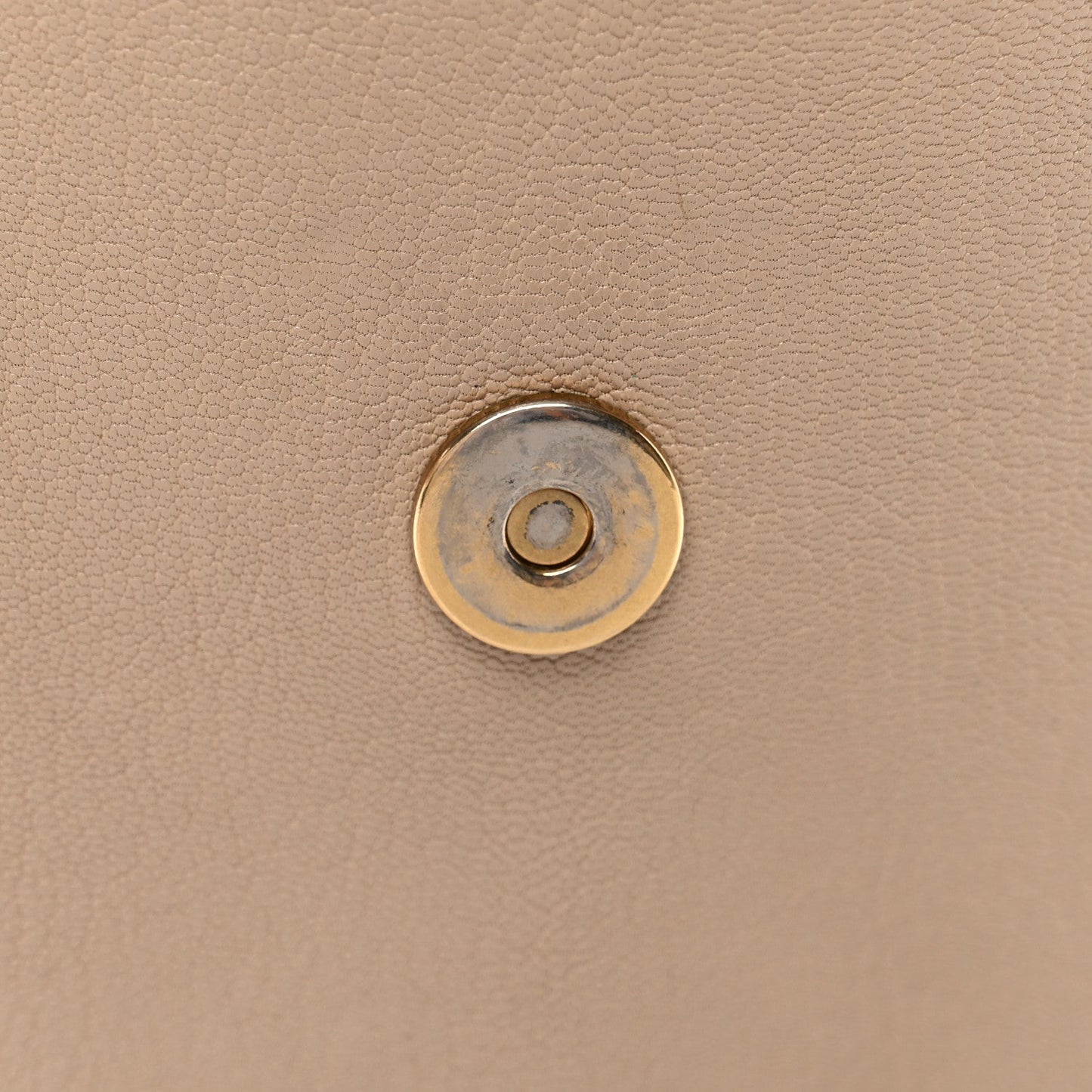 Chloe Goatskin Medium Faye Shoulder Bag Motty Grey