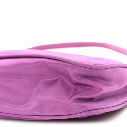 Prada Tessuto Nylon Sport Pochette Malva